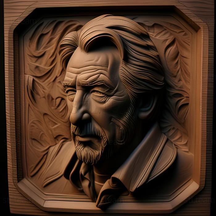3D model Hans Gruber Die Hard Alan Rickman (STL)